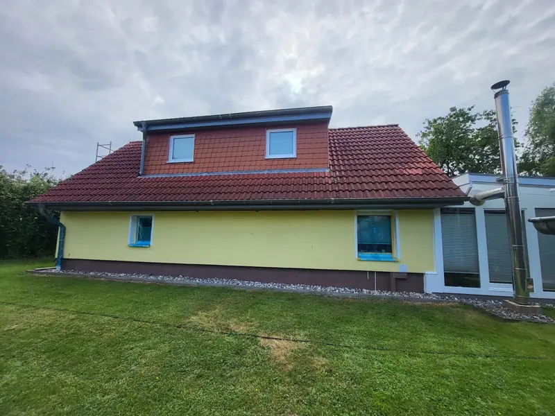 Vorher Dachreinigung